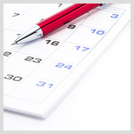 修理の訪問日を決定します